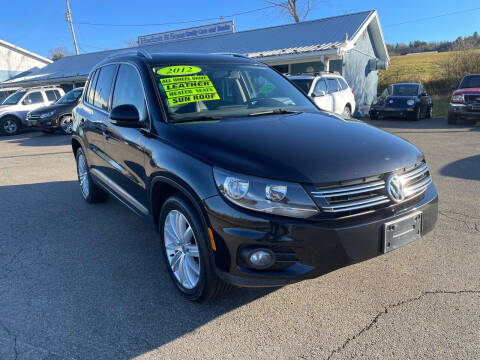 2012 Volkswagen Tiguan for sale at HACKETT & SONS LLC in Nelson PA