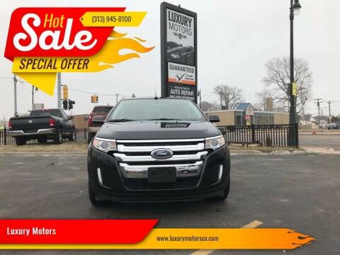 2013 Ford Edge for sale at Luxury Motors in Detroit MI