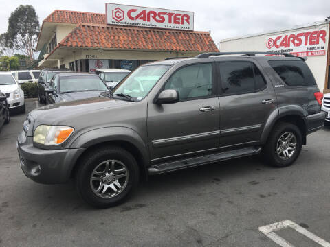 2006 Toyota Sequoia for sale at CARSTER in Huntington Beach CA