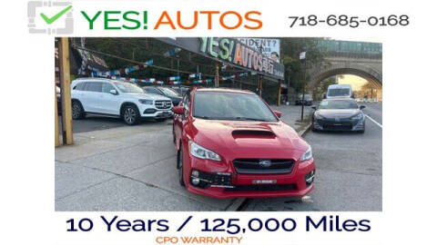 2017 Subaru WRX for sale at Yes Haha in Flushing NY