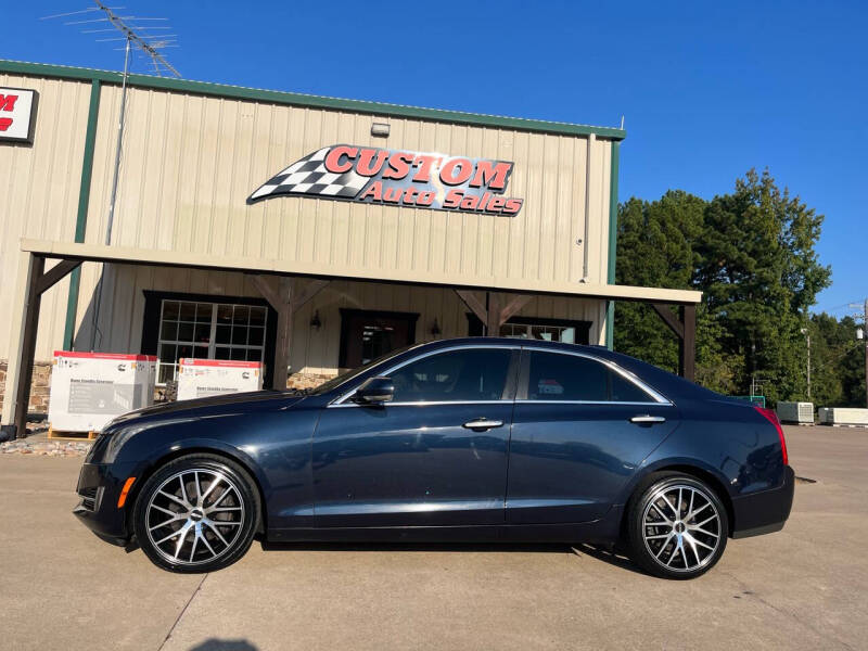 Used 2015 Cadillac ATS Performance Collection with VIN 1G6AJ5SX2F0111928 for sale in Longview, TX