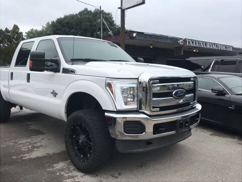 2012 Ford F-250 Super Duty for sale at Texas Luxury Auto in Houston TX