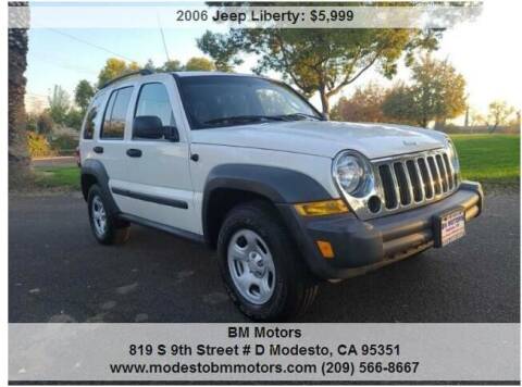 2006 Jeep Liberty for sale at BM Motors in Modesto CA