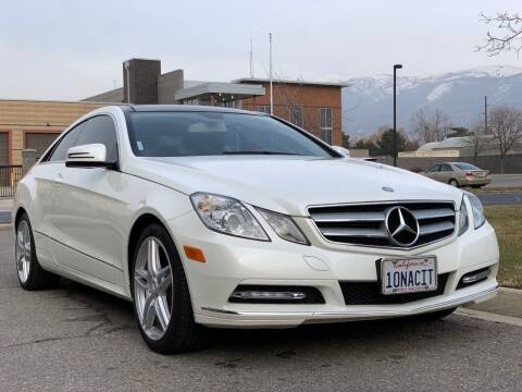 2013 Mercedes-Benz E-Class for sale at A.I. Monroe Auto Sales in Bountiful UT