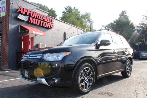 2015 Mitsubishi Outlander for sale at AFFORDABLE MOTORS INC in Winston Salem NC