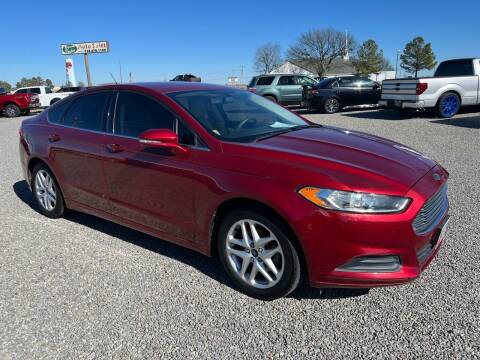 2013 Ford Fusion for sale at RAYMOND TAYLOR AUTO SALES in Fort Gibson OK