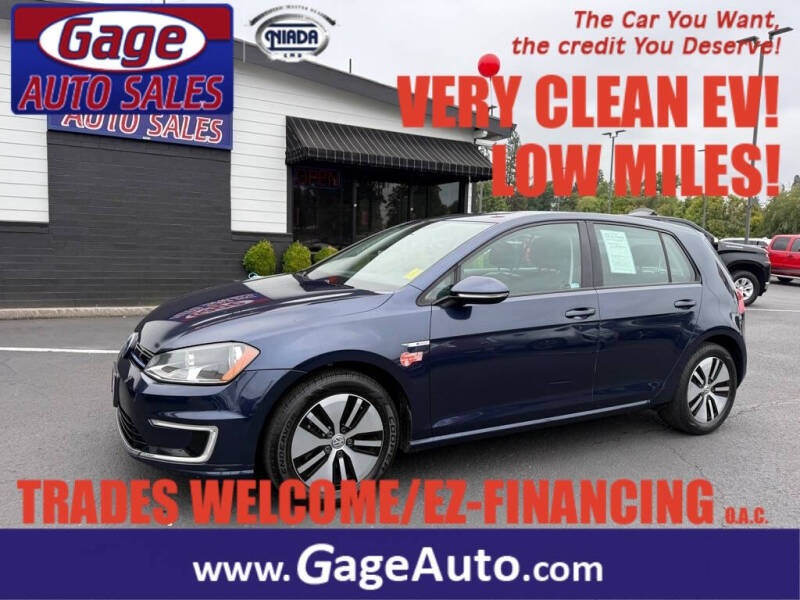 2016 Volkswagen e-Golf SE