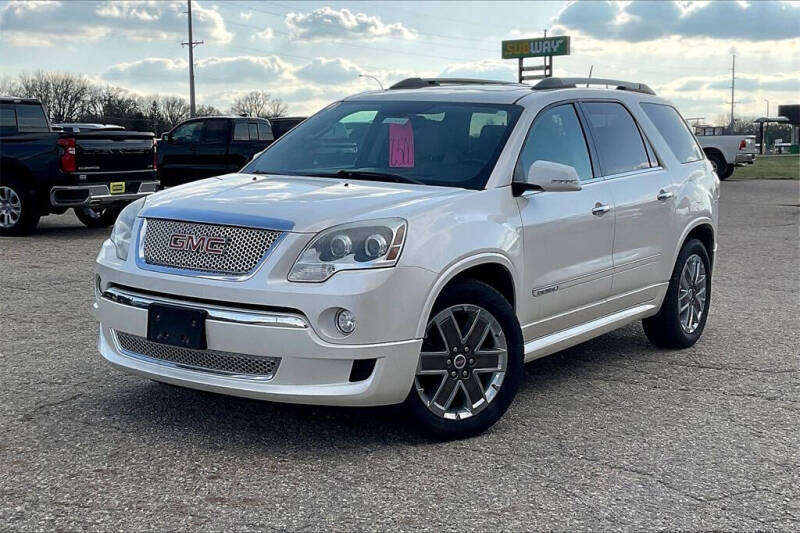 Used 2012 GMC Acadia Denali with VIN 1GKKRTED9CJ149201 for sale in Montevideo, Minnesota