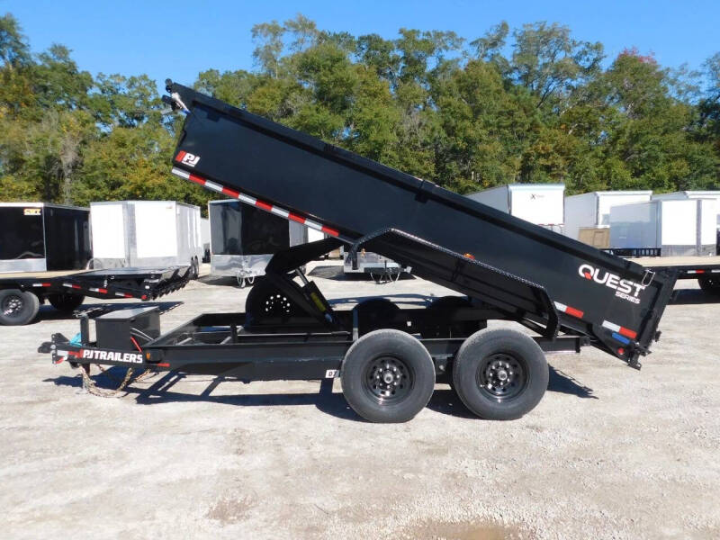 2026 PJ Trailers DL 14 x 83 Low Pro with Tarp R
