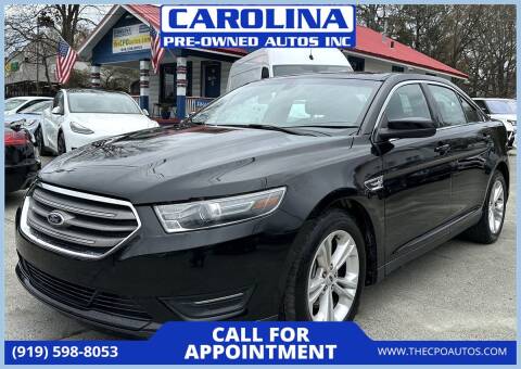 2016 Ford Taurus for sale at Carolina Pre-Owned Autos Inc in Durham NC