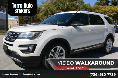 2016 Ford Explorer for sale at Torro Auto Brokers in Miami FL