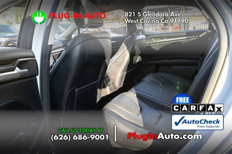 2018 Ford Fusion Energi Titanium