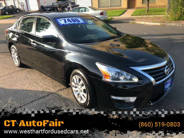 2014 Nissan Altima for sale at CT AutoFair in West Hartford CT