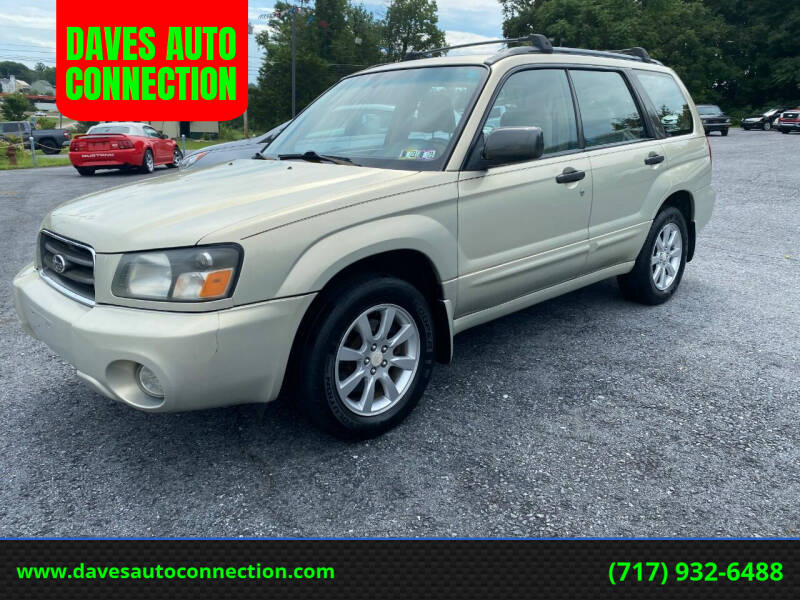2005 Subaru Forester for sale at DAVES AUTO CONNECTION in Etters PA
