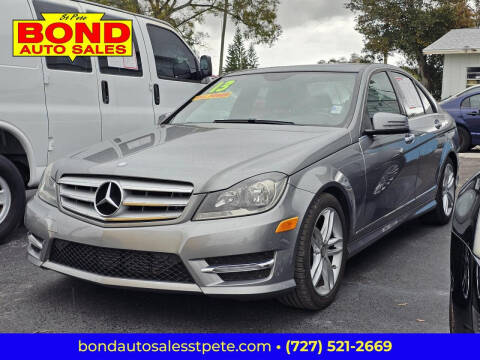 2013 Mercedes-Benz C-Class for sale at Bond Auto Sales of St Petersburg in Saint Petersburg FL