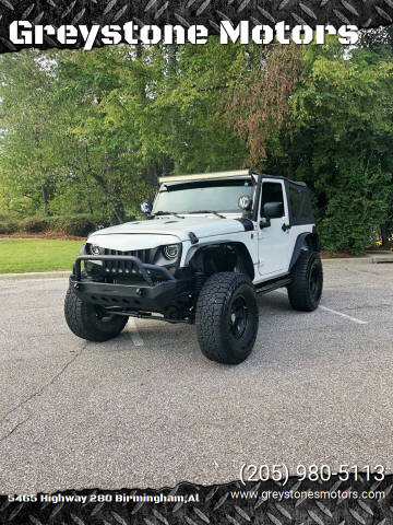 2008 Jeep Wrangler for sale at Greystone Motors in Birmingham AL