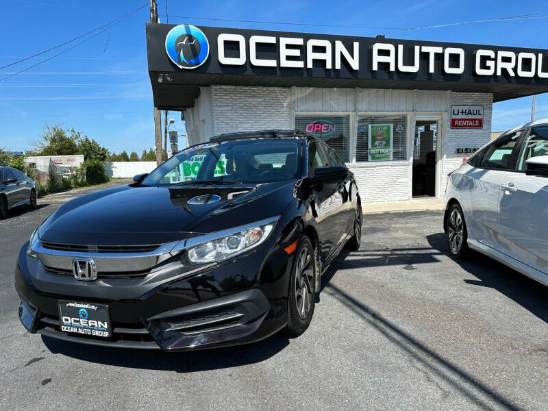 2018 Honda Civic for sale at Ocean Auto Group in Pleasantville NJ