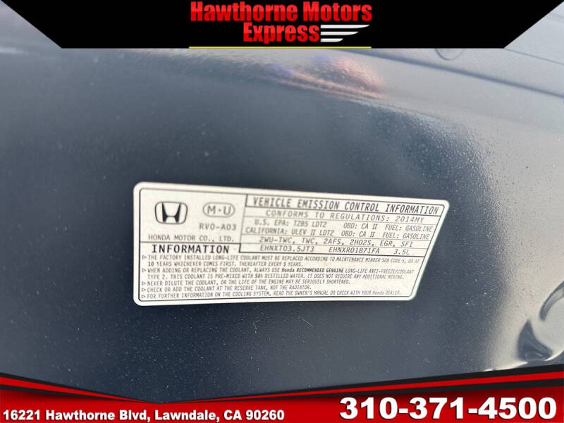 2014 Honda Odyssey Touring
