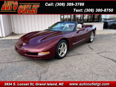 2003 Chevrolet Corvette for sale at Auto Outlet in Grand Island NE