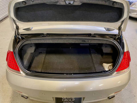 2007 BMW 6 Series 650i