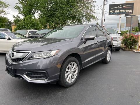 2017 Acura RDX for sale at RT28 Motors in North Reading MA