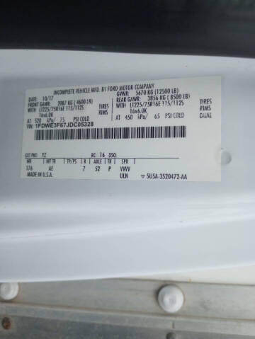 2018 Ford E-Series E-350 SD