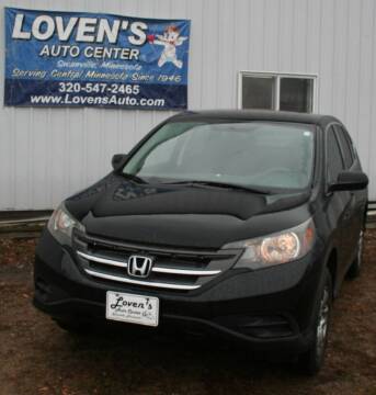 2014 Honda CR-V for sale at LOVEN'S AUTO CENTER in Swanville MN