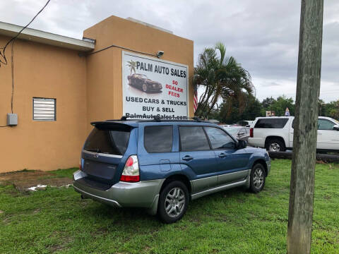 2008 Subaru Forester for sale at Palm Auto Sales in West Melbourne FL