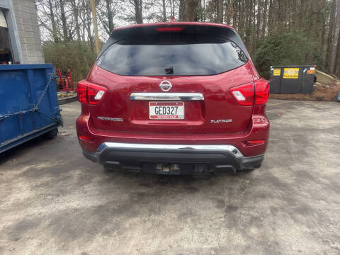 2020 Nissan Pathfinder Platinum