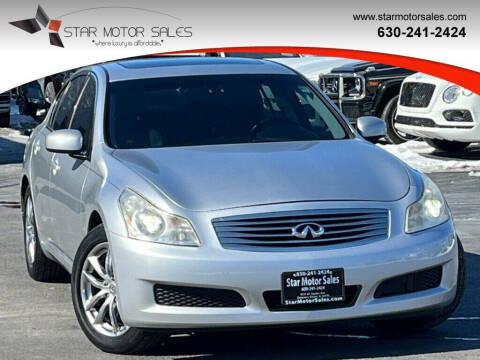 2008 Infiniti G35 for sale at Star Motor Sales in Downers Grove IL