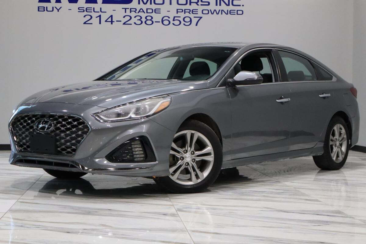 2019 Hyundai SONATA for sale at IMD MOTORS, INC in Dallas, TX