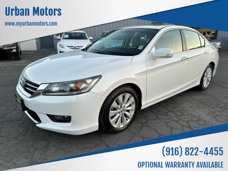2014 Honda Accord for sale at Urban Motors in Sacramento CA