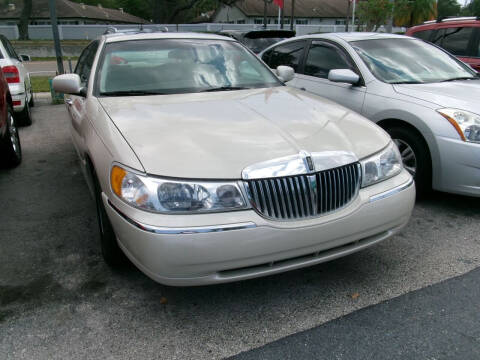 1999 Lincoln Town Car for sale at PJ's Auto World Inc in Clearwater FL