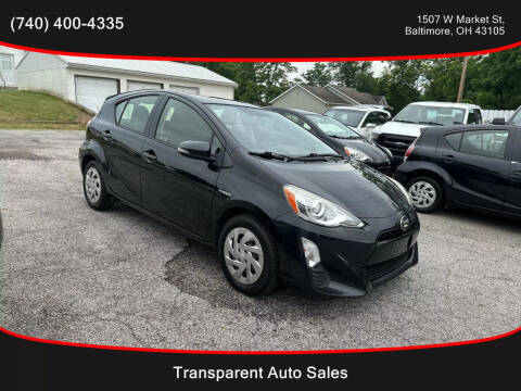 2016 Toyota Prius c for sale at Transparent Auto Sales LLC in Baltimore OH