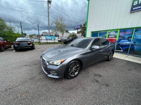 2015 Infiniti Q50 for sale at Bay City Autosales in Tampa FL