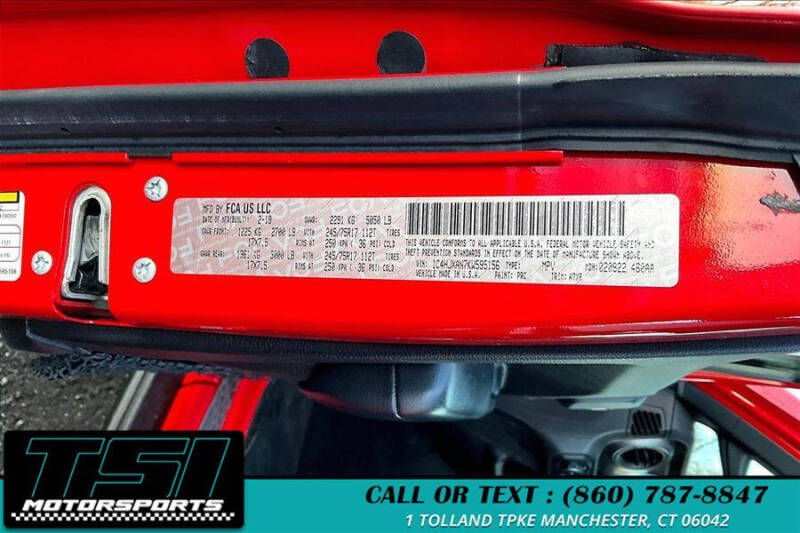 2019 Jeep Wrangler Sport S