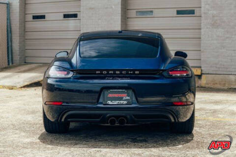 2018 Porsche 718 Cayman