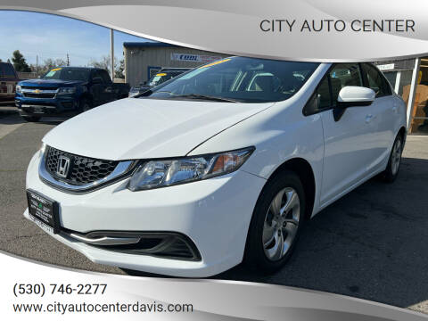 2015 Honda Civic for sale at City Auto Center in Davis CA