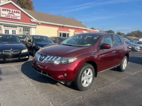 2009 Nissan Murano for sale at Auto Land in Virginia Beach VA