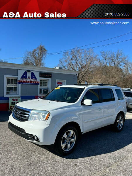 2015 Honda Pilot for sale at A&A Auto Sales in Fuquay Varina NC