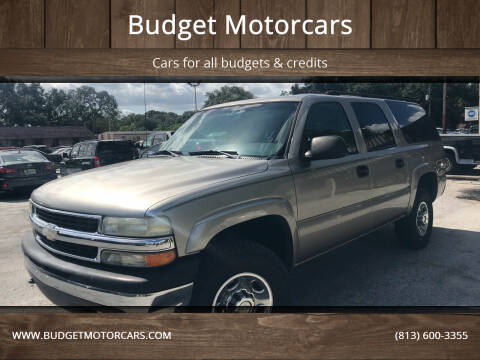 2003 Chevrolet Suburban for sale at Budget Motorcars in Tampa FL