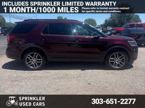2018 Ford Explorer Sport
