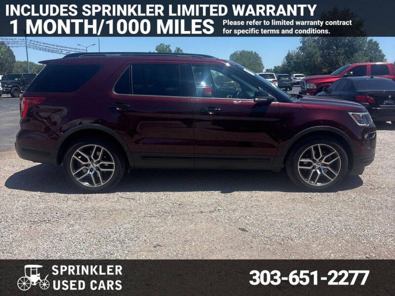 2018 Ford Explorer Sport