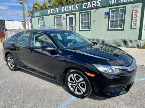 2016 Honda Civic for sale at Best Deals Cars Inc in Fort Myers FL