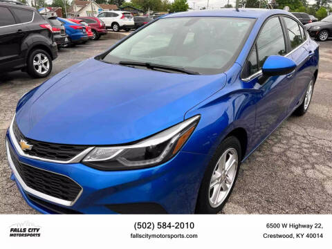 2018 Chevrolet Cruze for sale at Falls City Motorsports in Crestwood KY