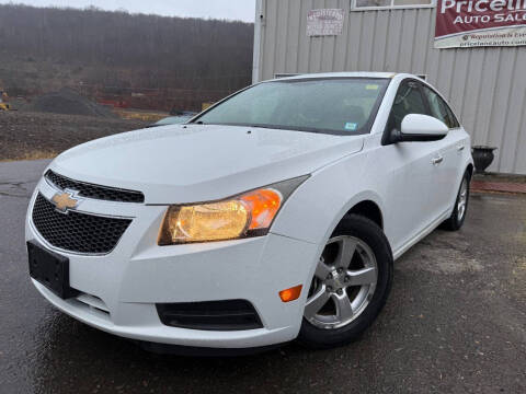 2012 Chevrolet Cruze for sale at PRICELINE AUTOS in Binghamton NY