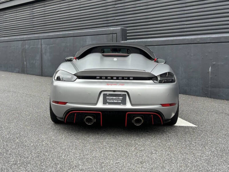 2025 Porsche 718 Boxster Spyder RS