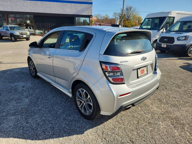 2019 Chevrolet Sonic for sale at G & M Auto Sales in Kingsville, MD