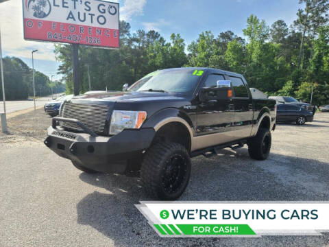 2013 Ford F-150 for sale at Let's Go Auto in Florence SC