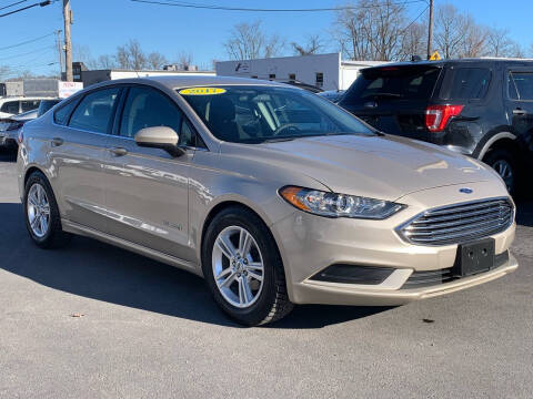 2017 Ford Fusion Hybrid for sale at MetroWest Auto Sales in Worcester MA